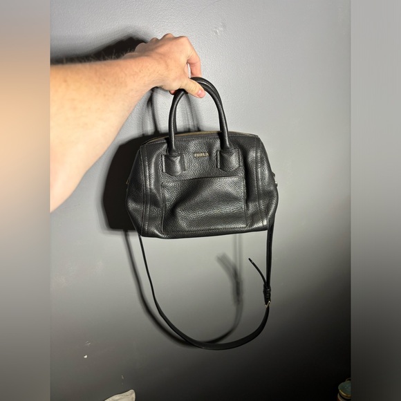 Furla Alba Pebbled Leather Satchel Crossbody Baby - Picture 4 of 10